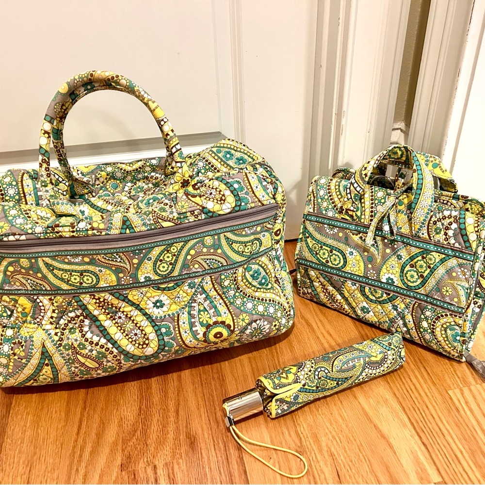 Vera Bradley Lemon Parfait Set🍋